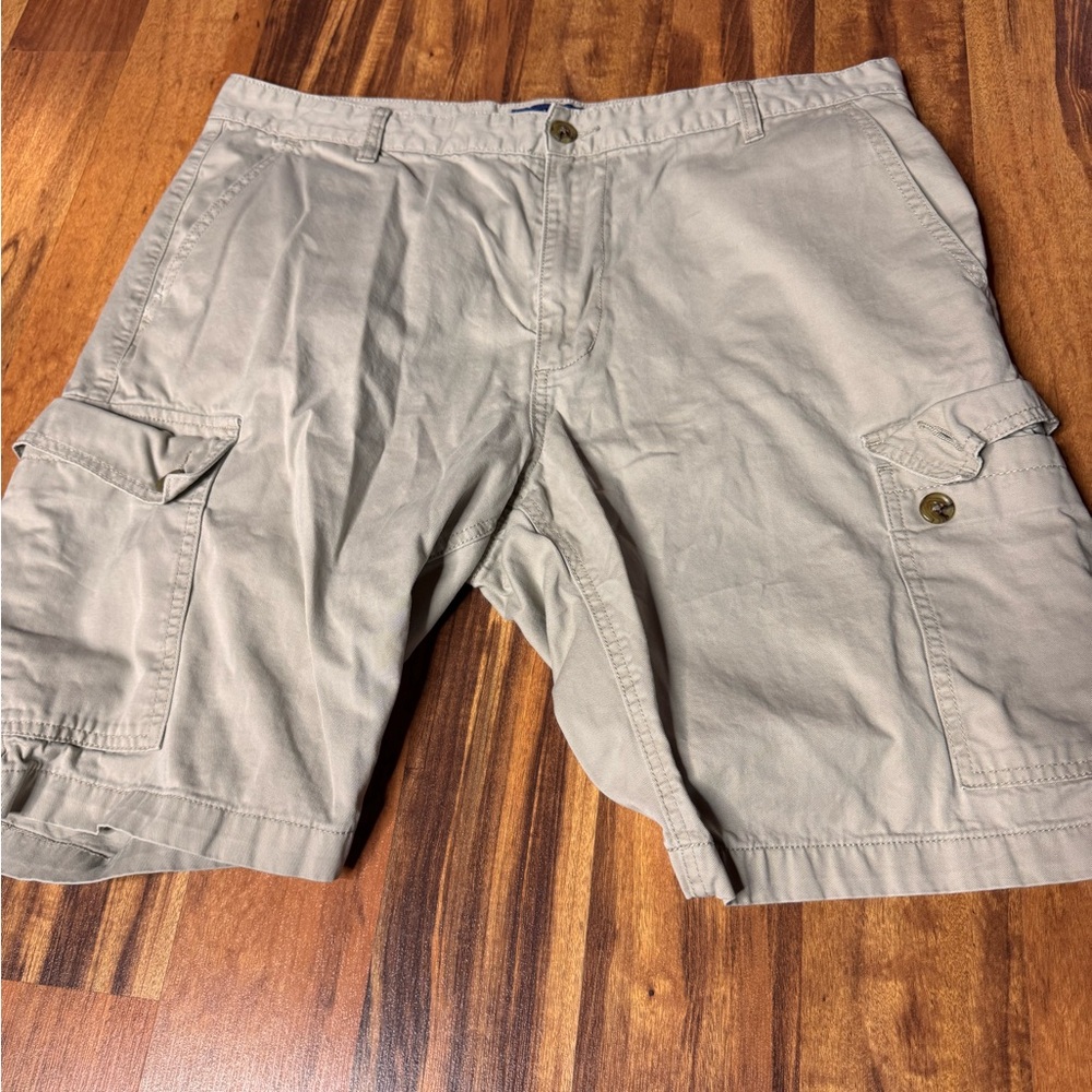 Pendleton Khaki Cargo Shorts for Men